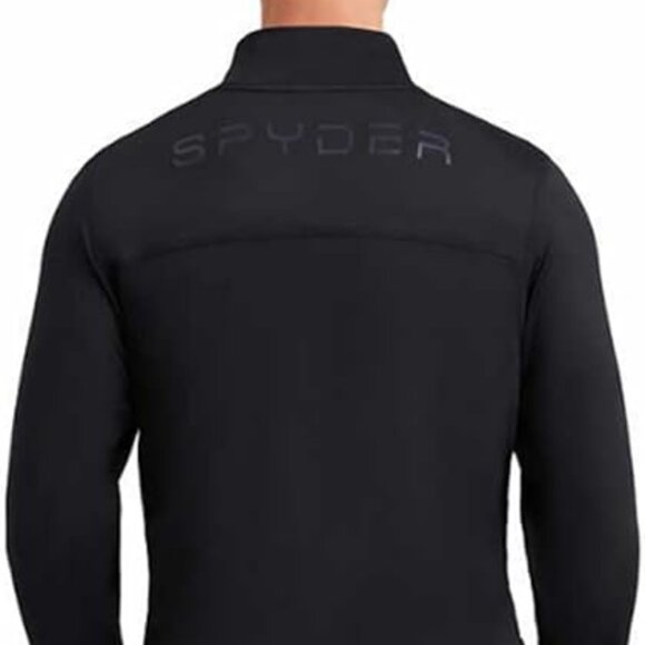 Spyder Active SPM808U ProW=B Black & Red 1/4 Zip Performance Pullover‎ Size XL - Picture 2 of 10